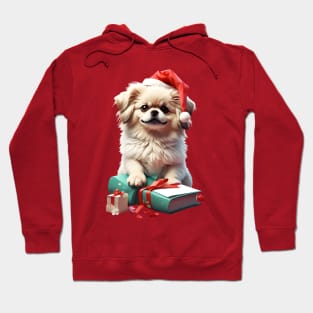 Christmas Pekingese Hoodie